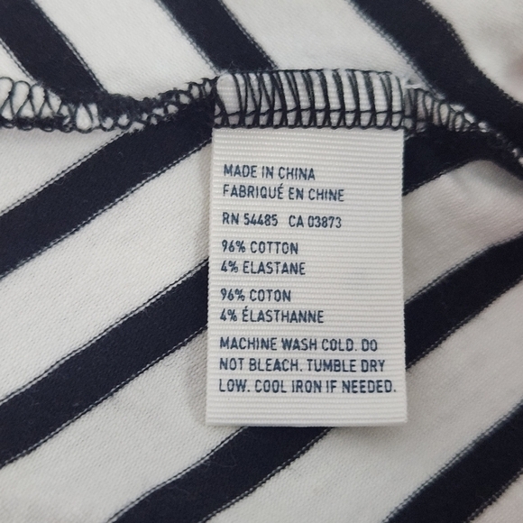 American Eagle Outfitter Black and White Stripe Mini Skirt - Picture 6 of 7